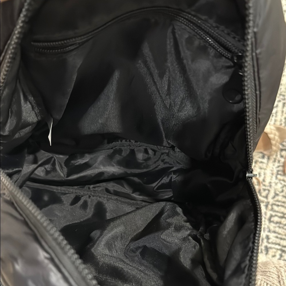 Black Nylon Mini Backpack - Picture 3 of 3